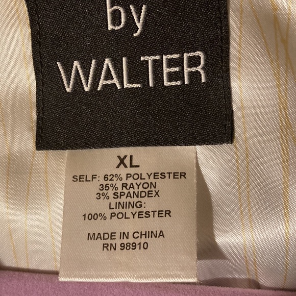 View by Walter coat Sz XL Collared button closure, lined 3/4 Sleeves - Picture 10 of 10